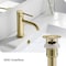 Kibi Pop Up Drain Stopper for Bathroom with Overflow KPW100BG - alternate 7